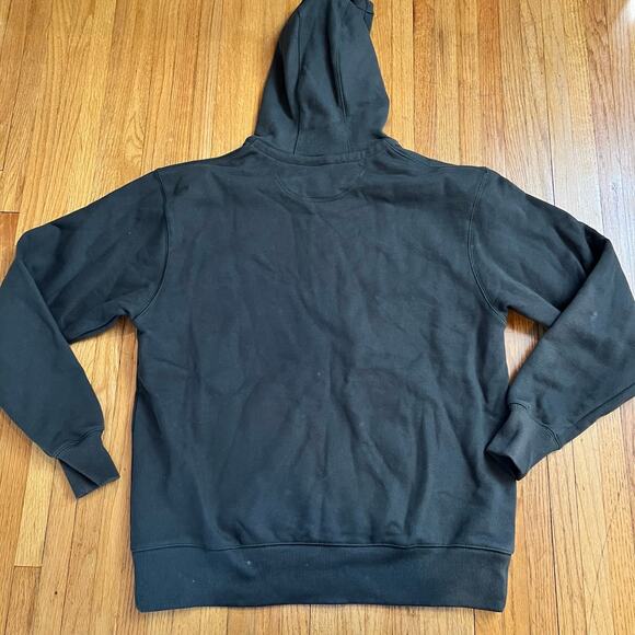 Under Armour Hoodie Mens Large Rival Fleece Full Zip 1345588 Green Sweatshirt - Picture 3 of 8